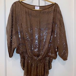 Parker beaded blouse